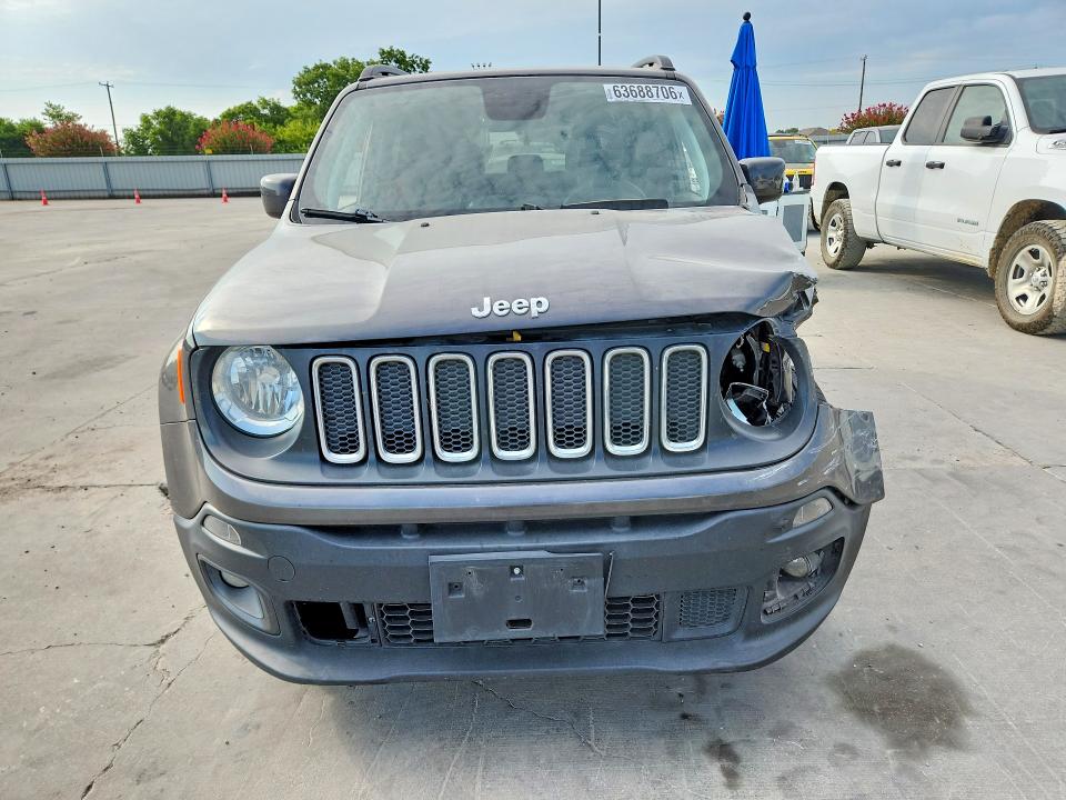 2018 Jeep Renegade მანქანა იყიდება აუქციონზე, vin: ZACCJABB1JPJ58855, აუქციონის ნომერი: 63688706