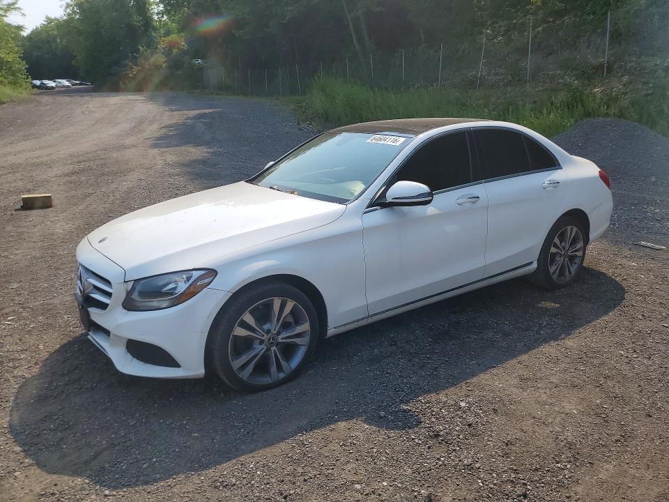64604116 :رقم المزاد ، WDDWF4KB0JR413263 vin ، 2018 Mercedes-benz C مزاد بيع