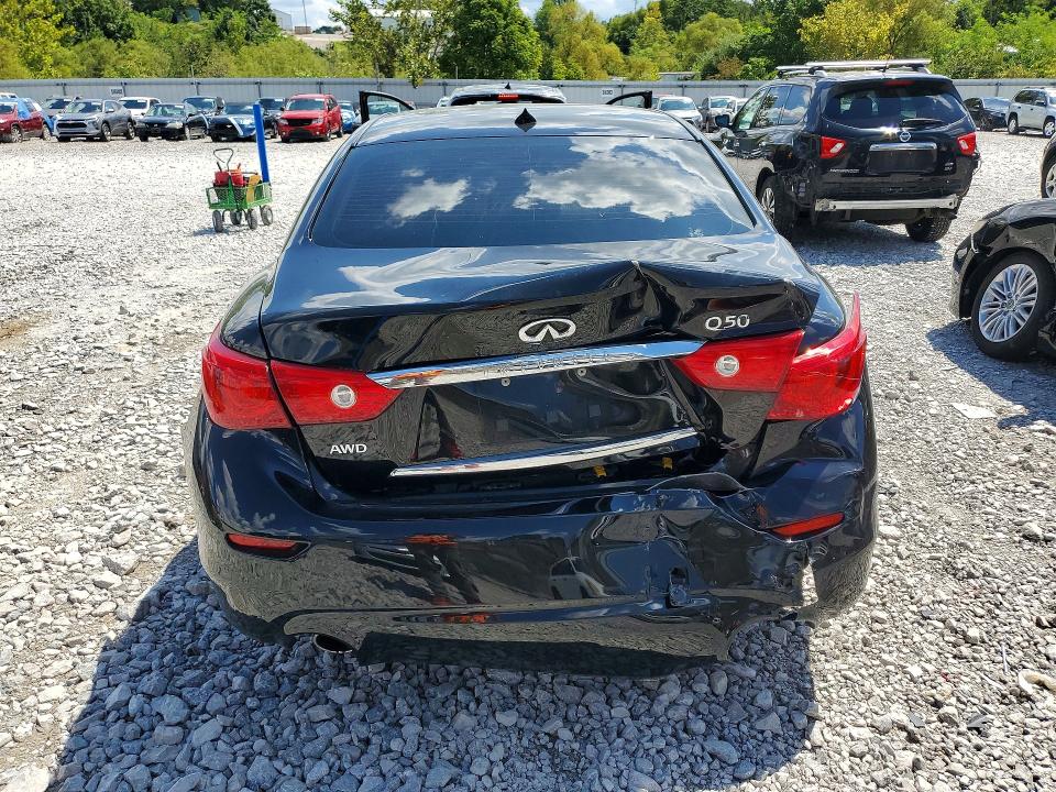 65820066 :رقم المزاد ، JN1BV7AR9FM402801 vin ، 2015 Infiniti Q50 مزاد بيع