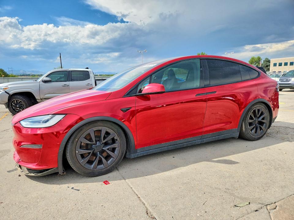 Продаж на аукціоні авто 2021 Tesla Model X, vin: 5YJXCBE57MF326567, номер лоту: 66982276