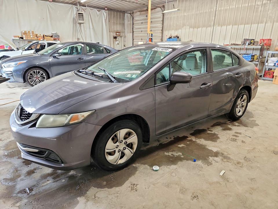 64374896 :رقم المزاد ، 19XFB2F55FE221533 vin ، 2015 Honda Civic مزاد بيع