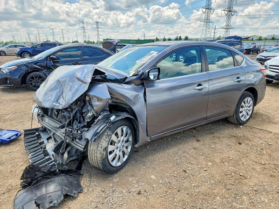 Продаж на аукціоні авто 2015 Nissan Sentra, vin: 3N1AB7AP1FY343906, номер лоту: 63707006