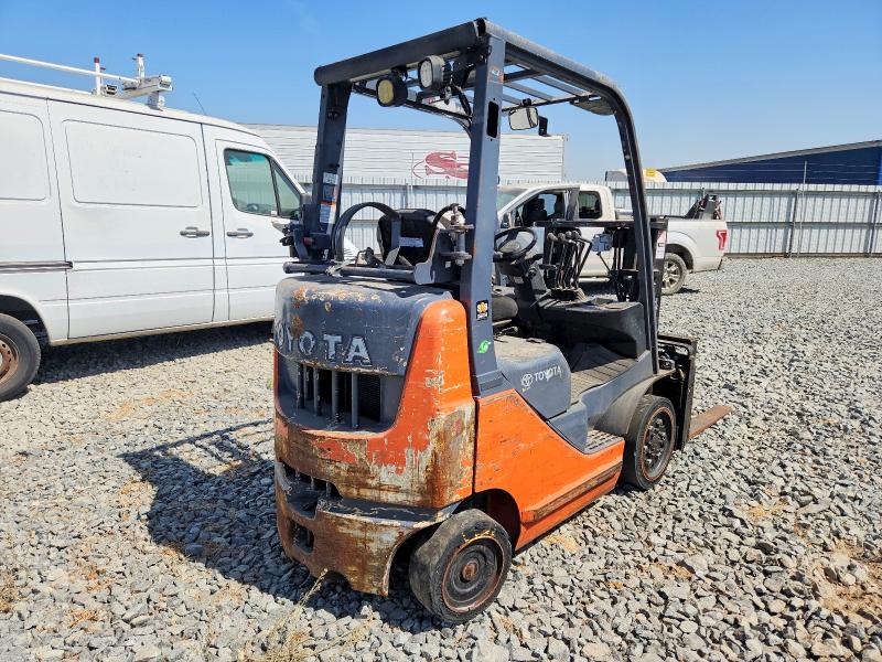 65414496 :رقم المزاد ، 8FGCU2078492 vin ، 2016 Toyt Forklift مزاد بيع