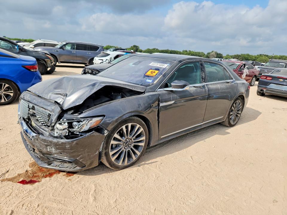63757486 :رقم المزاد ، 1LN6L9NC7H5607564 vin ، 2017 Lincoln Continental مزاد بيع