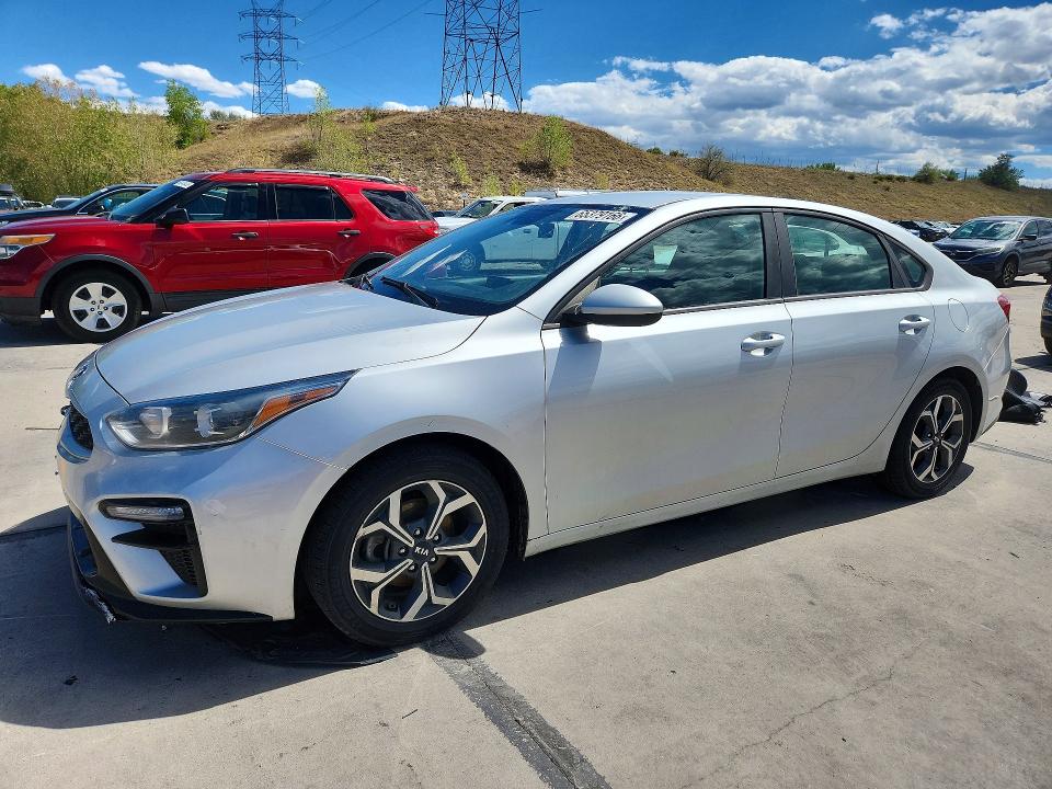 65379166 :رقم المزاد ، 3KPF24AD7LE152592 vin ، 2020 Kia Forte مزاد بيع