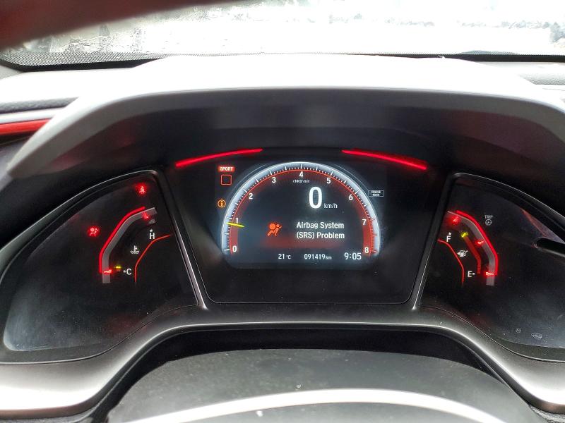 2018 Honda Civic მანქანა იყიდება აუქციონზე, vin: SHHFK8G30JU300500, აუქციონის ნომერი: 66220206