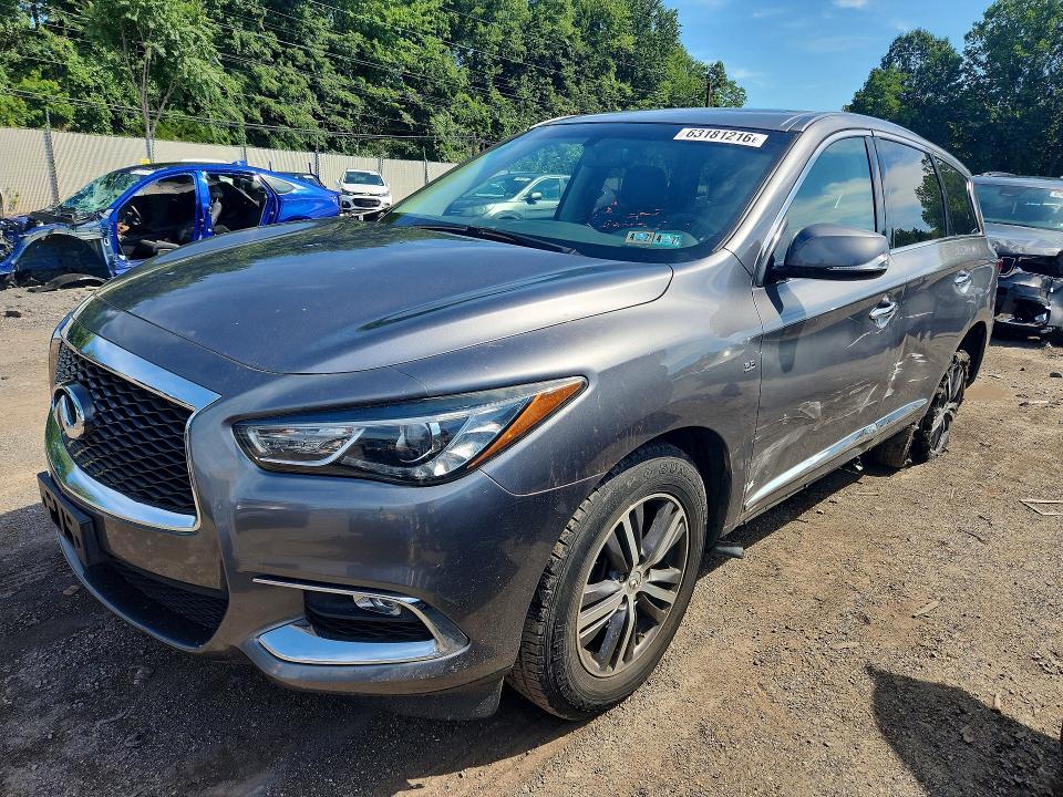 63181216 :رقم المزاد ، 5N1DL0MMXHC509203 vin ، 2017 Infiniti Qx60 مزاد بيع