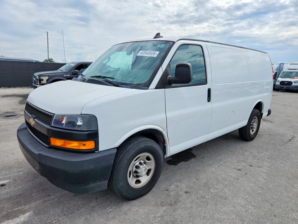 2020 Chevrolet Express G2500 მანქანა იყიდება აუქციონზე, vin: 1GCWGAFP7L1276738, აუქციონის ნომერი: 63948936