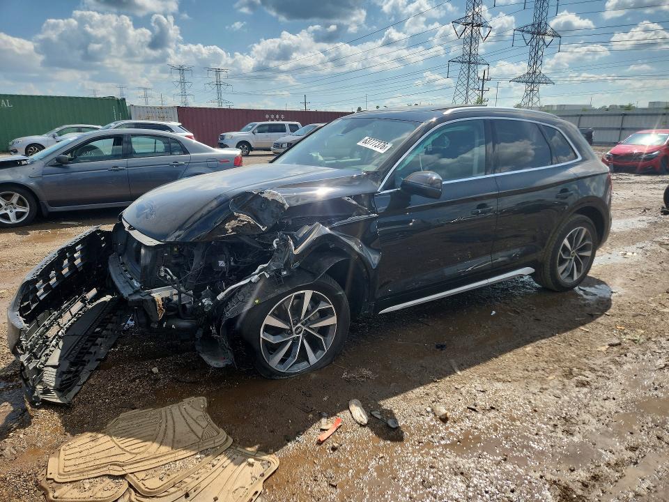 63777376 :رقم المزاد ، WA1AAAFY7M2082382 vin ، 2021 Audi Q5 مزاد بيع