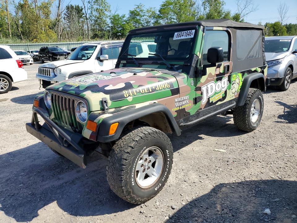 66041846 :رقم المزاد ، 1J4FA44S66P735134 vin ، 2006 Jeep Wrangler / Tj مزاد بيع