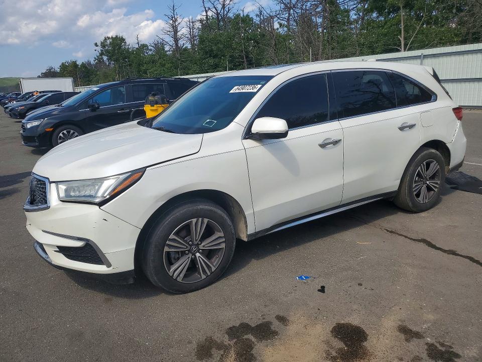 2017 Acura Mdx მანქანა იყიდება აუქციონზე, vin: 5J8YD3H32HL001329, აუქციონის ნომერი: 64907236