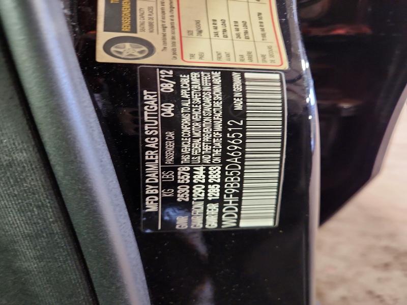 Продажа на аукционе авто 2013 Mercedes-benz E, vin: WDDHF9BB5DA696512, номер лота: 66016326