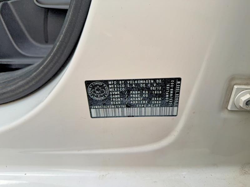 67545636 :رقم المزاد ، 3VWDK7AJ6DM379792 vin ، 2013 Volkswagen Jetta مزاد بيع
