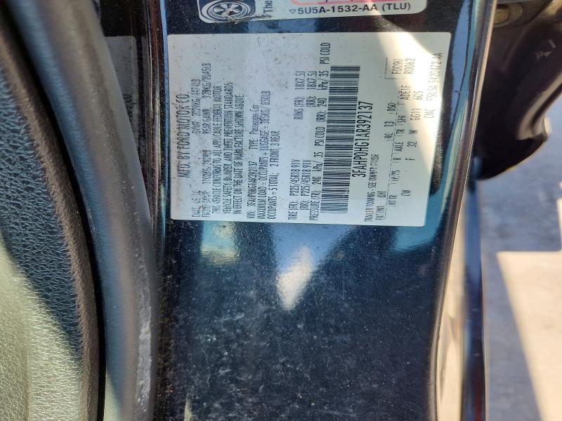 Продажа на аукционе авто 2010 Ford Fusion, vin: 3FAHP0HG1AR392137, номер лота: 64554826