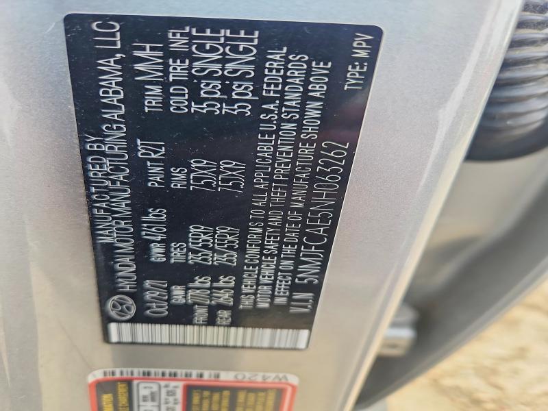 Продаж на аукціоні авто 2022 Hyundai Tucson, vin: 5NMJFCAE5NH063262, номер лоту: 64559426