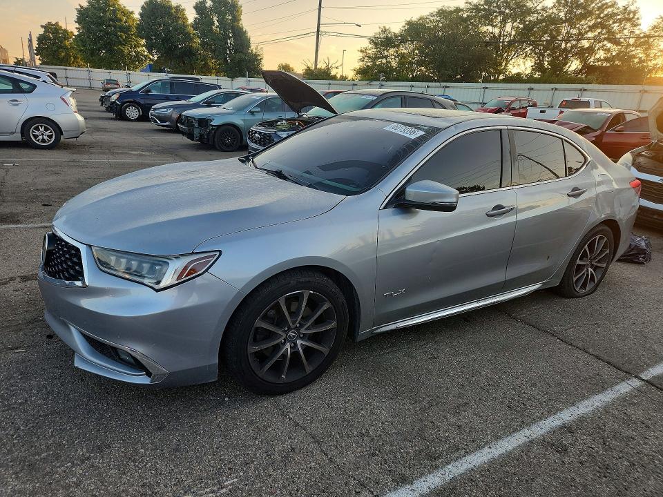 2018 Acura Tlx მანქანა იყიდება აუქციონზე, vin: 19UUB2F50JA011099, აუქციონის ნომერი: 66079396
