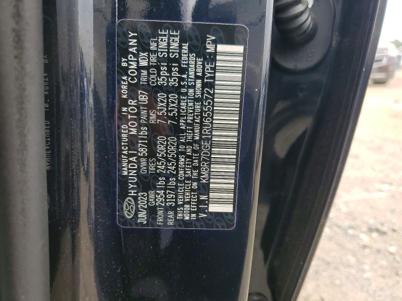Aukcja sprzedaży 2024 Hyundai Palisade, vin: KM8R7DGE1RU655572, numer aukcji: 65080926