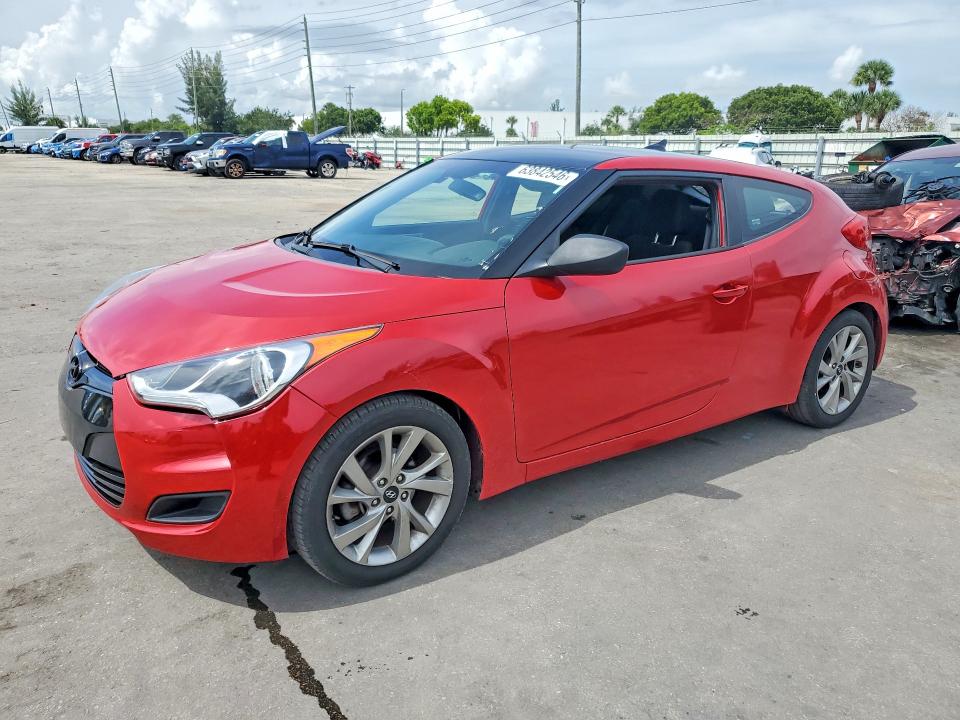Auction sale of the 2016 Hyundai Veloster, vin: KMHTC6AD9GU275728, lot number: 63842546