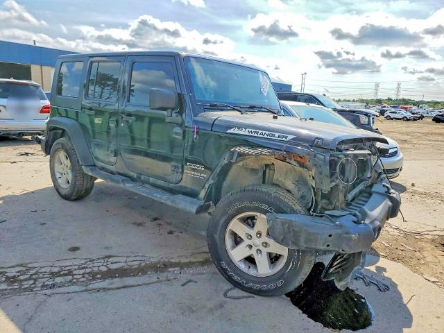 2010 Jeep Wrangler Unlimited მანქანა იყიდება აუქციონზე, vin: 1J4BA3H11AL117178, აუქციონის ნომერი: 65702086