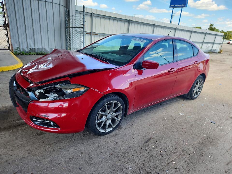 2014 Dodge Dart მანქანა იყიდება აუქციონზე, vin: 1C3CDFBB0ED702584, აუქციონის ნომერი: 66376276