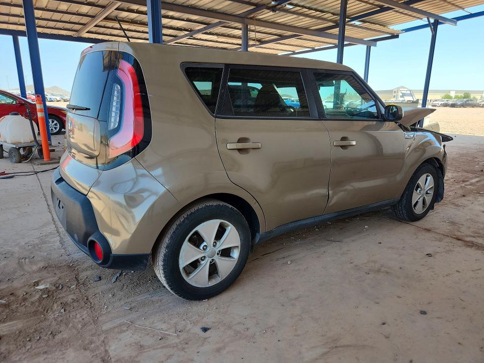 2016 Kia Soul მანქანა იყიდება აუქციონზე, vin: KNDJN2A23G7271315, აუქციონის ნომერი: 64531446