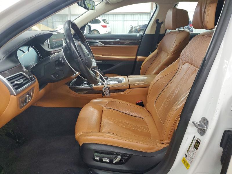 2018 Bmw 740 მანქანა იყიდება აუქციონზე, vin: WBA7E2C53JG743146, აუქციონის ნომერი: 63992956