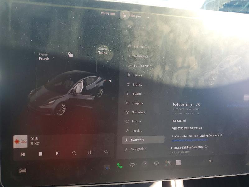 Aukcja sprzedaży 2018 Tesla Model 3, vin: 5YJ3E1EBXJF122334, numer aukcji: 67179156