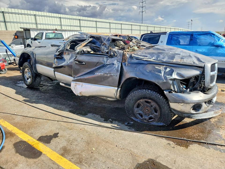 2003 Dodge Ram 2500 მანქანა იყიდება აუქციონზე, vin: 3D7KU28623G800872, აუქციონის ნომერი: 64772886