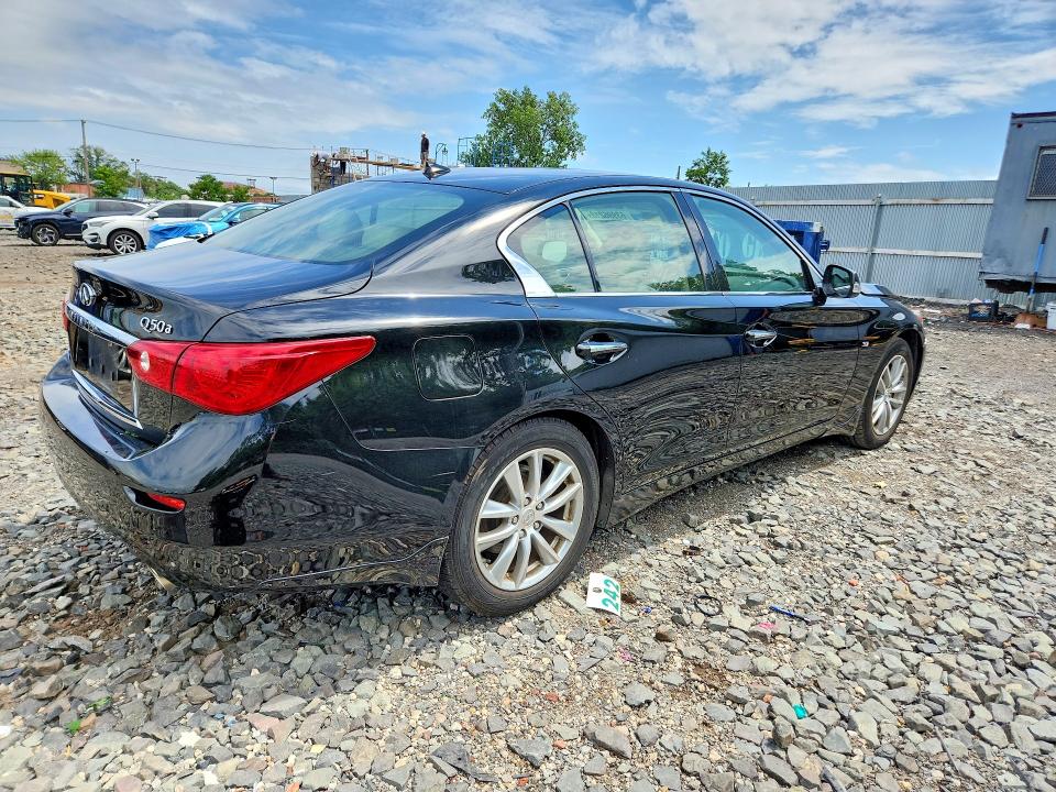 63996216 :رقم المزاد ، JN1BV7AR4FM396499 vin ، 2015 Infiniti Q50 مزاد بيع