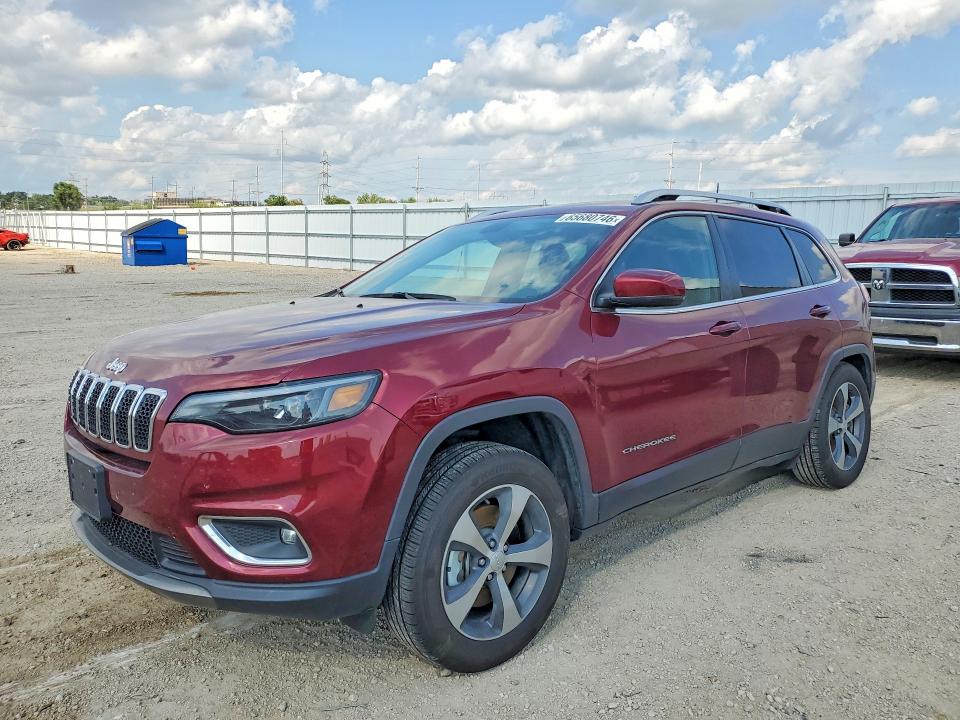 65680746 :رقم المزاد ، 1C4PJMDX5LD576836 vin ، 2020 Jeep Cherokee مزاد بيع
