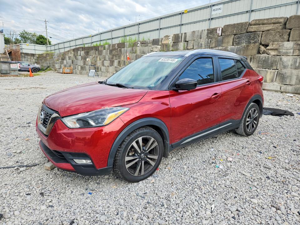 63235746 :رقم المزاد ، 3N1CP5CU1KL545654 vin ، 2019 Nissan Kicks مزاد بيع