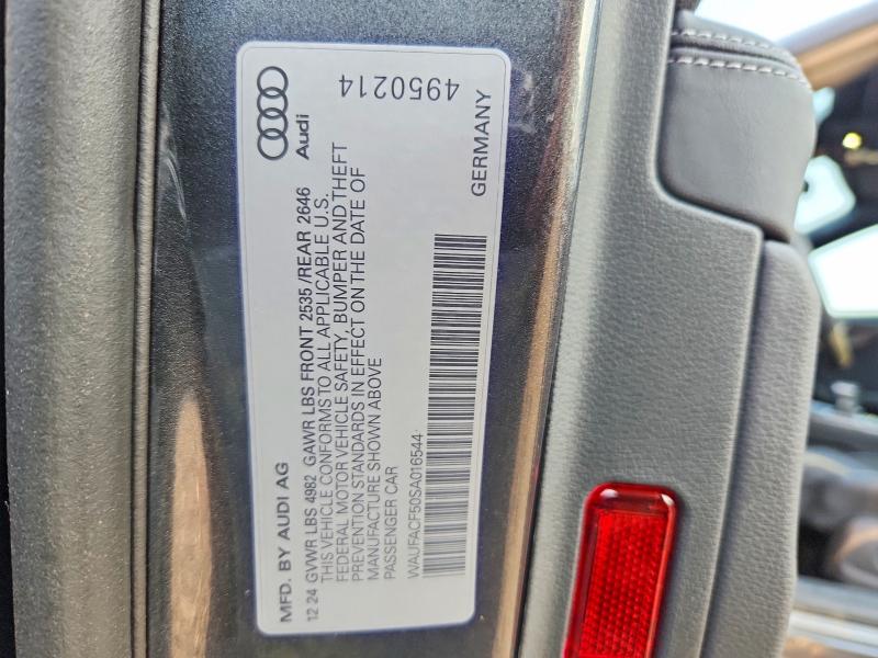 Продажа на аукционе авто 2025 Audi A5, vin: WAUFACF50SA016544, номер лота: 63695936