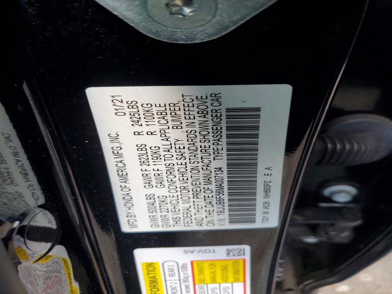 Продажа на аукционе авто 2021 Acura Tlx, vin: 19UUB6F56MA007134, номер лота: 65848636