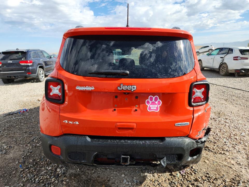 Продажа на аукционе авто 2018 Jeep Renegade, vin: ZACCJBBB1JPH60194, номер лота: 65490626