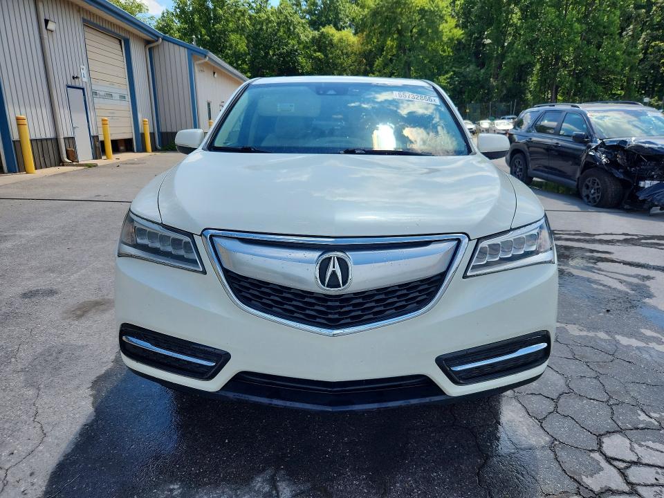 2016 Acura Mdx მანქანა იყიდება აუქციონზე, vin: 5FRYD4H46GB024268, აუქციონის ნომერი: 65732866