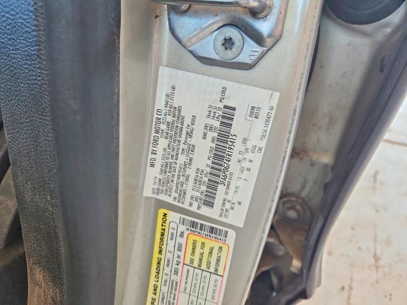 Aukcja sprzedaży 2015 Ford Fusion, vin: 3FA6P0G74FR195415, numer aukcji: 64936386