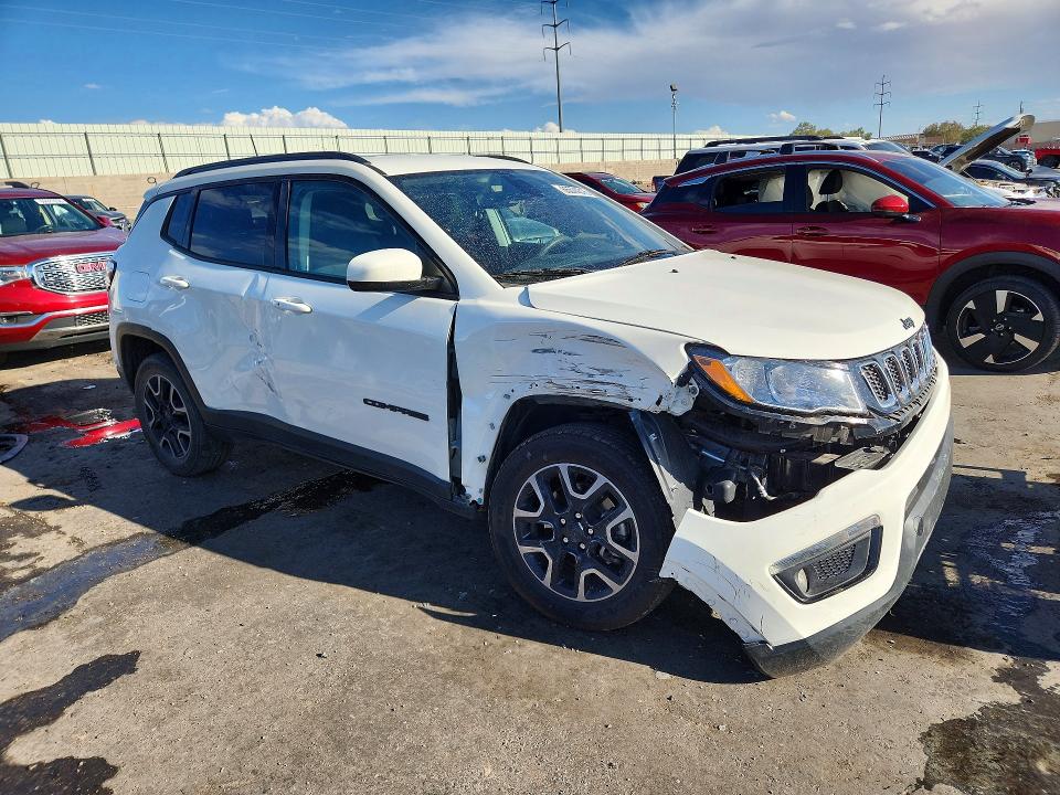 2019 Jeep Compass მანქანა იყიდება აუქციონზე, vin: 3C4NJDAB3KT674532, აუქციონის ნომერი: 66574316