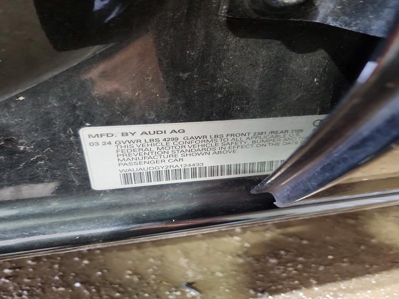 Aukcja sprzedaży 2024 Audi A3, vin: WAUAUDGY2RA124433, numer aukcji: 64945916