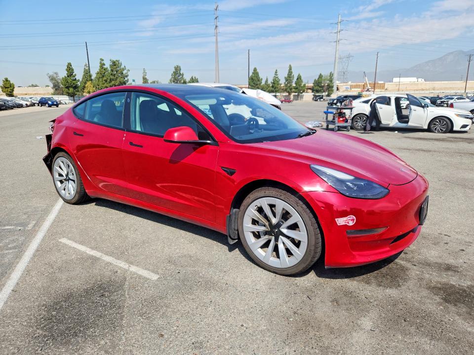 Aukcja sprzedaży 2022 Tesla Model 3, vin: 5YJ3E1EA9NF143530, numer aukcji: 63810216