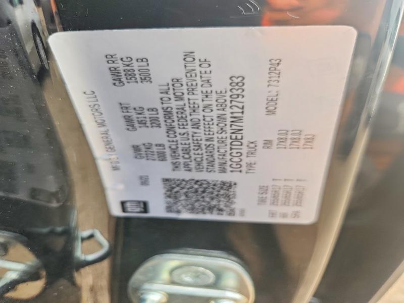 2021 Chevrolet Colorado მანქანა იყიდება აუქციონზე, vin: 1GCGTDEN7M1279383, აუქციონის ნომერი: 64370006