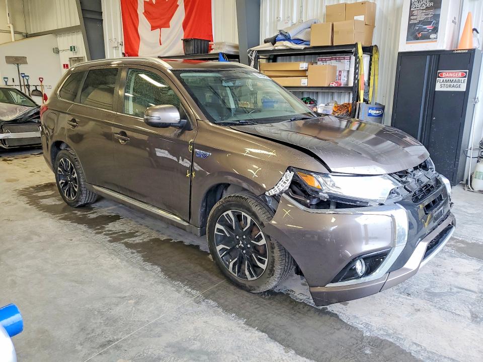 2018 Mitsubishi Outlander მანქანა იყიდება აუქციონზე, vin: JA4J24A52JZ612563, აუქციონის ნომერი: 65094836