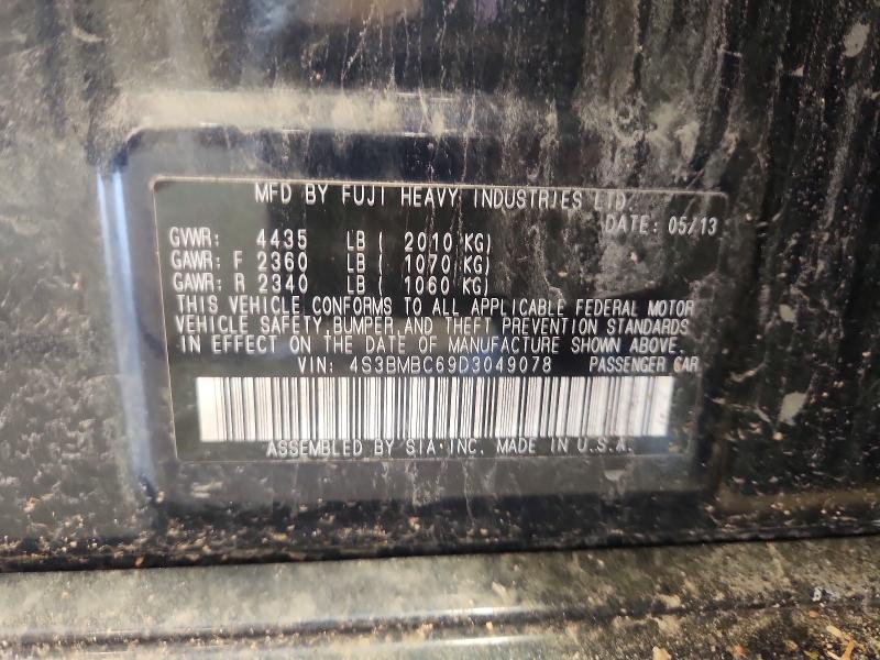 Aukcja sprzedaży 2013 Subaru Legacy, vin: 4S3BMBC69D3049078, numer aukcji: 65683676