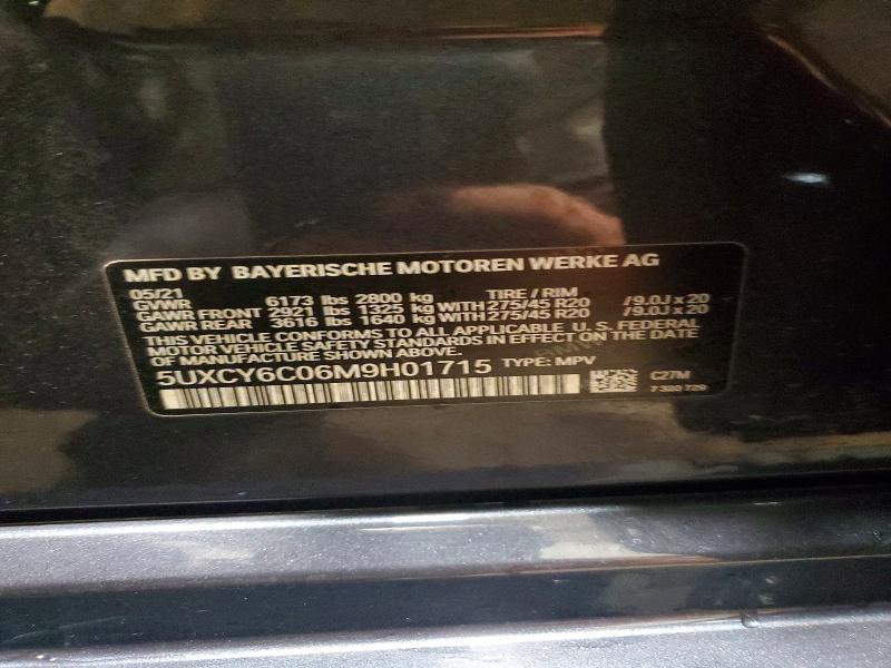 Продаж на аукціоні авто 2021 Bmw X6, vin: 5UXCY6C06M9H01715, номер лоту: 66519006