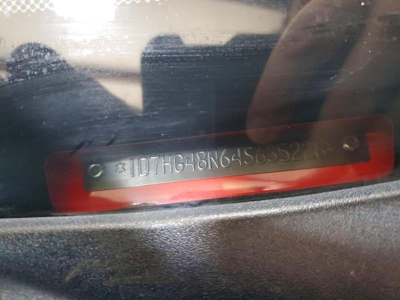 65360646 :رقم المزاد ، 1D7HG48N64S635228 vin ، 2004 Dodge Dakota مزاد بيع