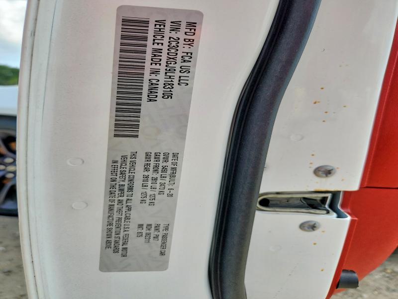 Aukcja sprzedaży 2020 Dodge Charger, vin: 2C3CDXGJ9LH183105, numer aukcji: 67158996