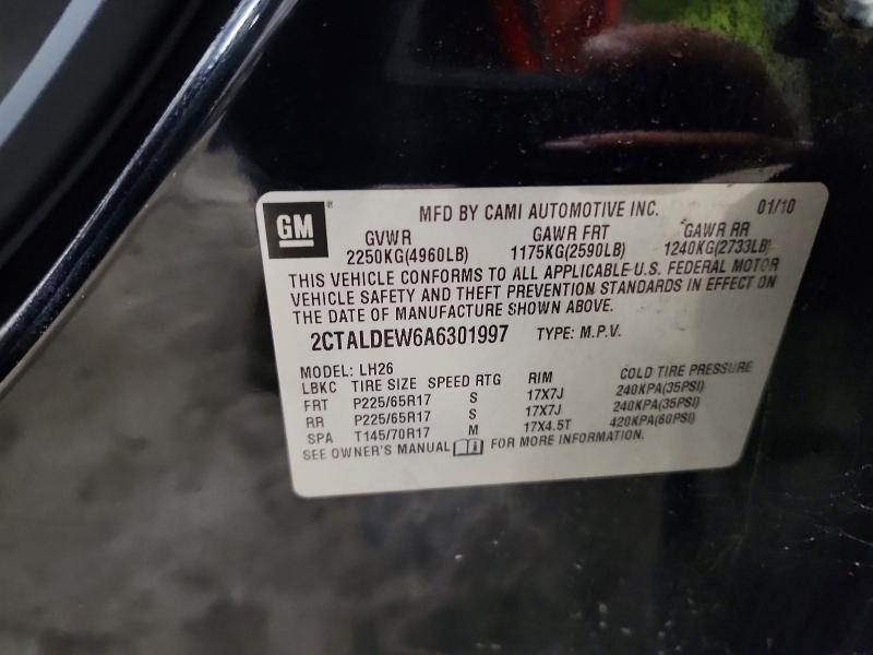 Продаж на аукціоні авто 2010 Gmc Terrain, vin: 2CTALDEW6A6301997, номер лоту: 63551366