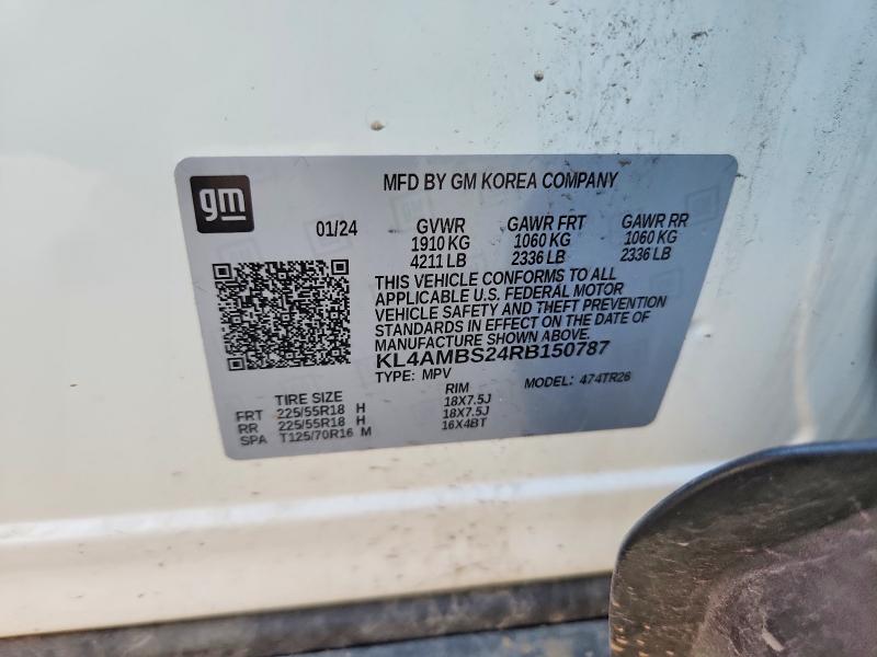 Продаж на аукціоні авто 2024 Buick Encore Gx, vin: KL4AMBS24RB150787, номер лоту: 63899826