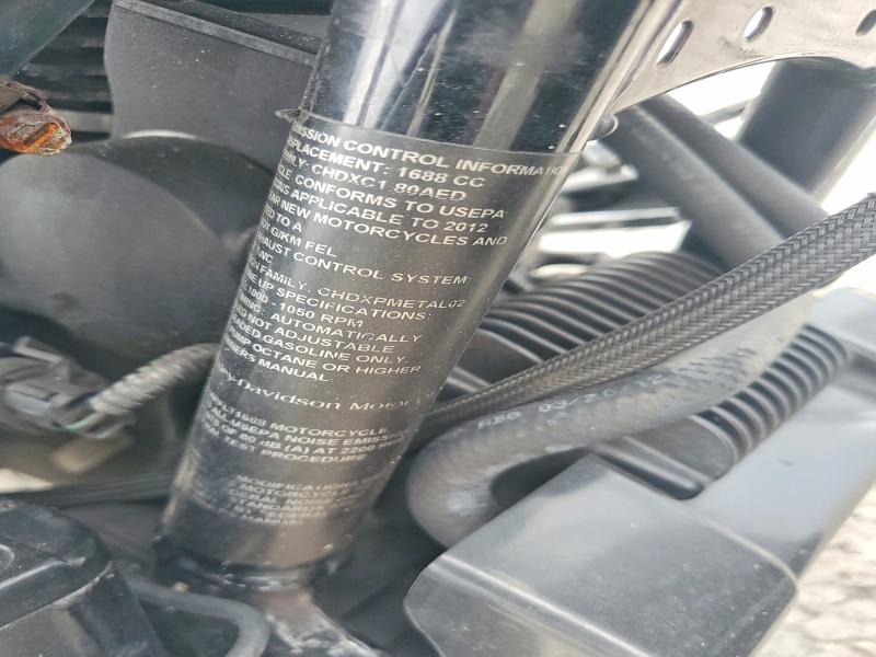 65814166 :رقم المزاد ، 1HD1KBM1XCB684558 vin ، 2012 Harley-davidson Flhx مزاد بيع