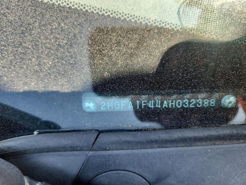 Продажа на аукционе авто 2010 Honda Civic, vin: 2HGFA1F44AH032388, номер лота: 63403966