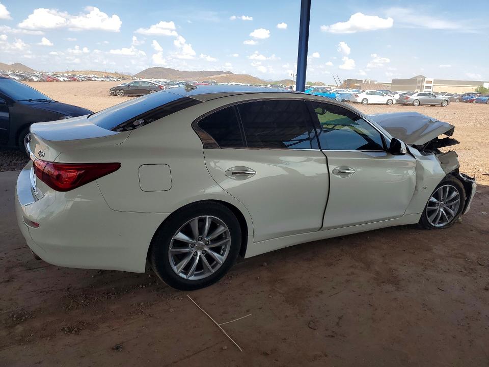 Продажа на аукционе авто 2014 Infiniti Q50, vin: JN1BV7AP3EM670577, номер лота: 65127056